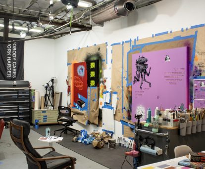 Jason Lahr studio view, 2026 © Jason Lahr